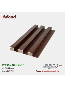 iWood W195x30-3S30P-5