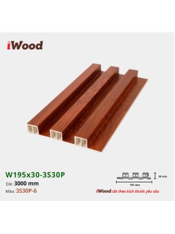 iWood W195x30-3S30P-6