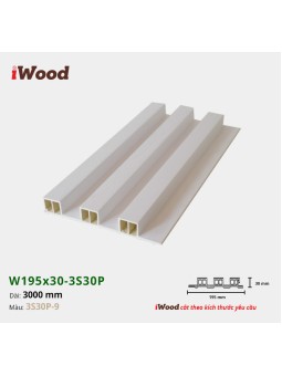 iWood W195x30-3S30P-9