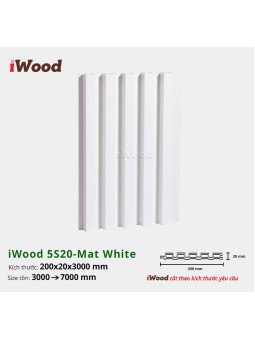 iWood 5S20-Mat White