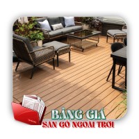 Bảng giá sàn gỗ ngoài trời