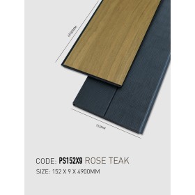 UltraWood PS152x9 Rose Teak