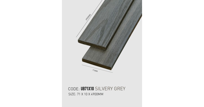 UltraWood UB71x10 Silvery Grey