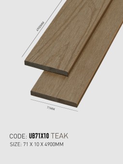 UltraWood UB71x10 Teak