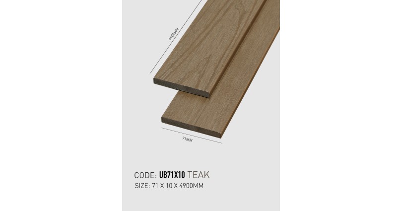 UltraWood UB71x10 Teak