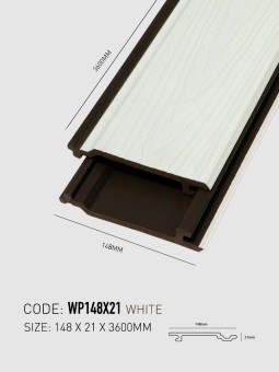 UltraWood WP148x21 White