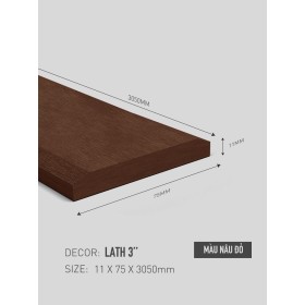 Conwood Ceiling Lath 3'' 11mm