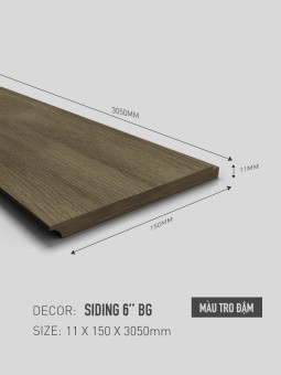 Ốp tường Conwood Lap Siding 6'' BG