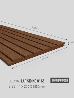 Ốp tường Conwood Lap Siding 8'' G5