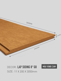 Ốp tường Conwood Lap Siding 8'' G0