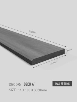 Sàn Xi Măng Conwood Deck 4'' 14mm