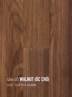 Sàn gỗ Walnut 90x450mm