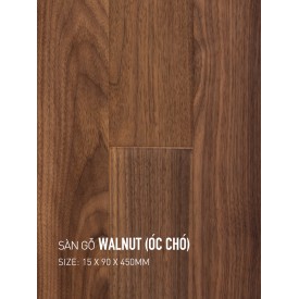 Walnut hardwood flooring 90x450mm