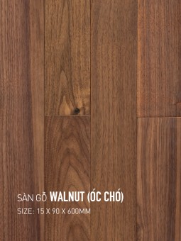 Sàn gỗ Walnut 90x600mm