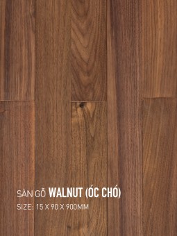 Sàn gỗ Walnut 90x900mm