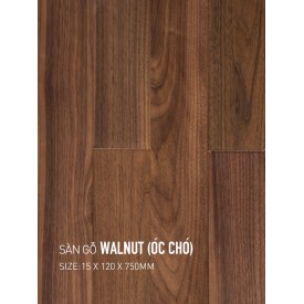 Walnut hardwood flooring 120x750mm