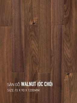 Sàn gỗ Walnut 90x1200mm