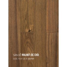 Walnut hardwood flooring 120x600mm