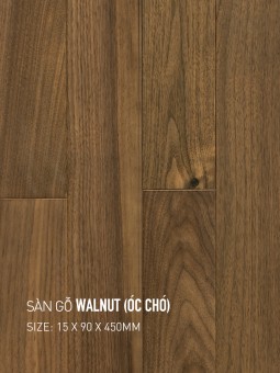 Walnut hardwood flooring 90x450mm