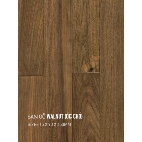 Sàn gỗ Walnut 90x450mm