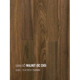 Walnut hardwood flooring 90x750mm