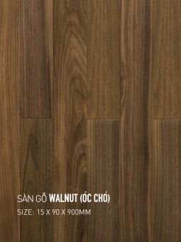 Walnut hardwood flooring 900mm