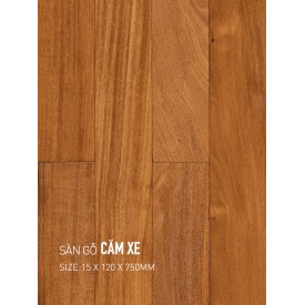 Sàn gỗ căm xe 120x750mm