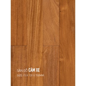 Sàn gỗ căm xe 120x750mm