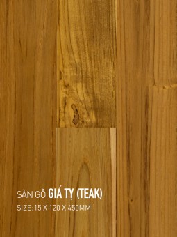 Teak hardwood flooring120x450mm