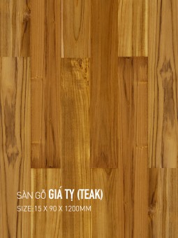 Teak hardwood flooring 90x1200mm