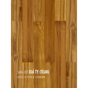 Sàn gỗ Giá tỵ-Teak 90x1200mm