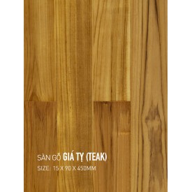 Teak hardwood flooring 90x450mm