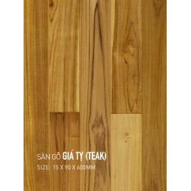 Teak hardwood flooring 90x600mm