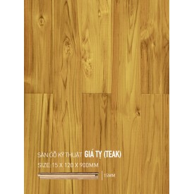 Teak hardwood Flooring 120x900mm