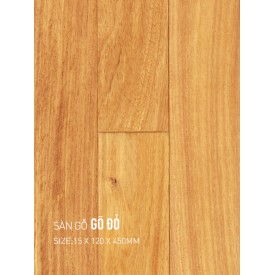 Doussie hardwood flooring 120x450mm