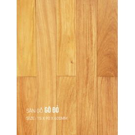 Sàn gỗ gõ đỏ 90x600mm