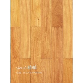 Sàn gỗ gõ đỏ 90x900mm