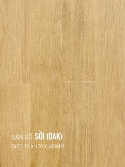 Sàn gỗ Sồi 120x600mm