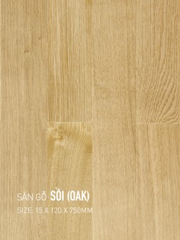 Sàn gỗ Sồi 120x750mm