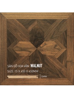 Walnut Art Flooring 450x450mm