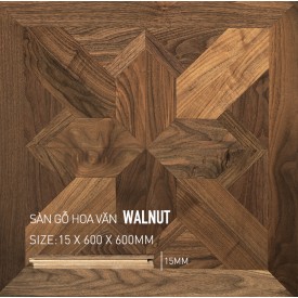 Walnut Art Flooring 600x600mm