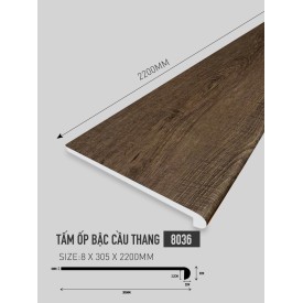 Tấm Ốp Bậc Cầu Thang 8036