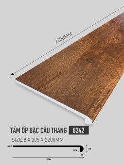 Tấm Ốp Bậc Cầu Thang 8242