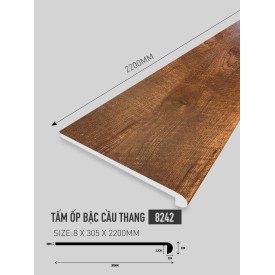 Tấm Ốp Bậc Cầu Thang 8242