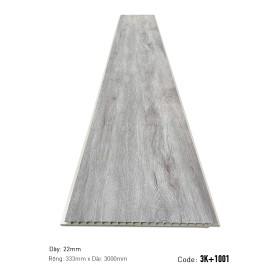 3K wood grain plastic flooring 3K+1001