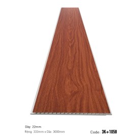 3K wood grain plastic flooring 3K+1058