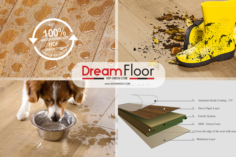 Dreamfloor Laminate flooring