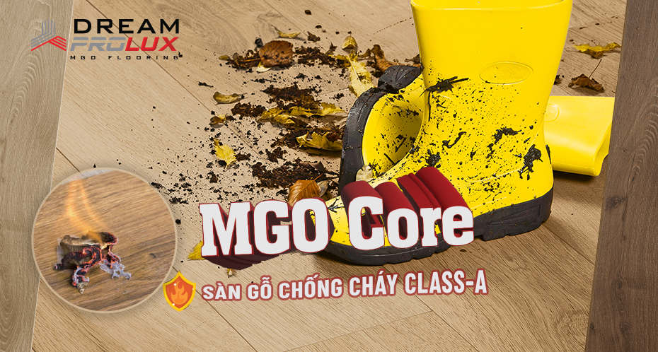 Sàn gỗ MGO chống cháy