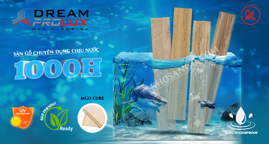 sàn gỗ dream prolux chống nước