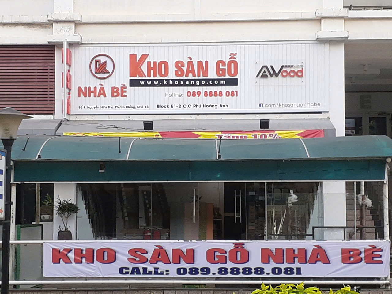 Kho Sàn Gỗ Nhà Bè